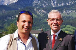 mit dem Salzburger Landeshauptmann Dr. Wilfried Haslauer